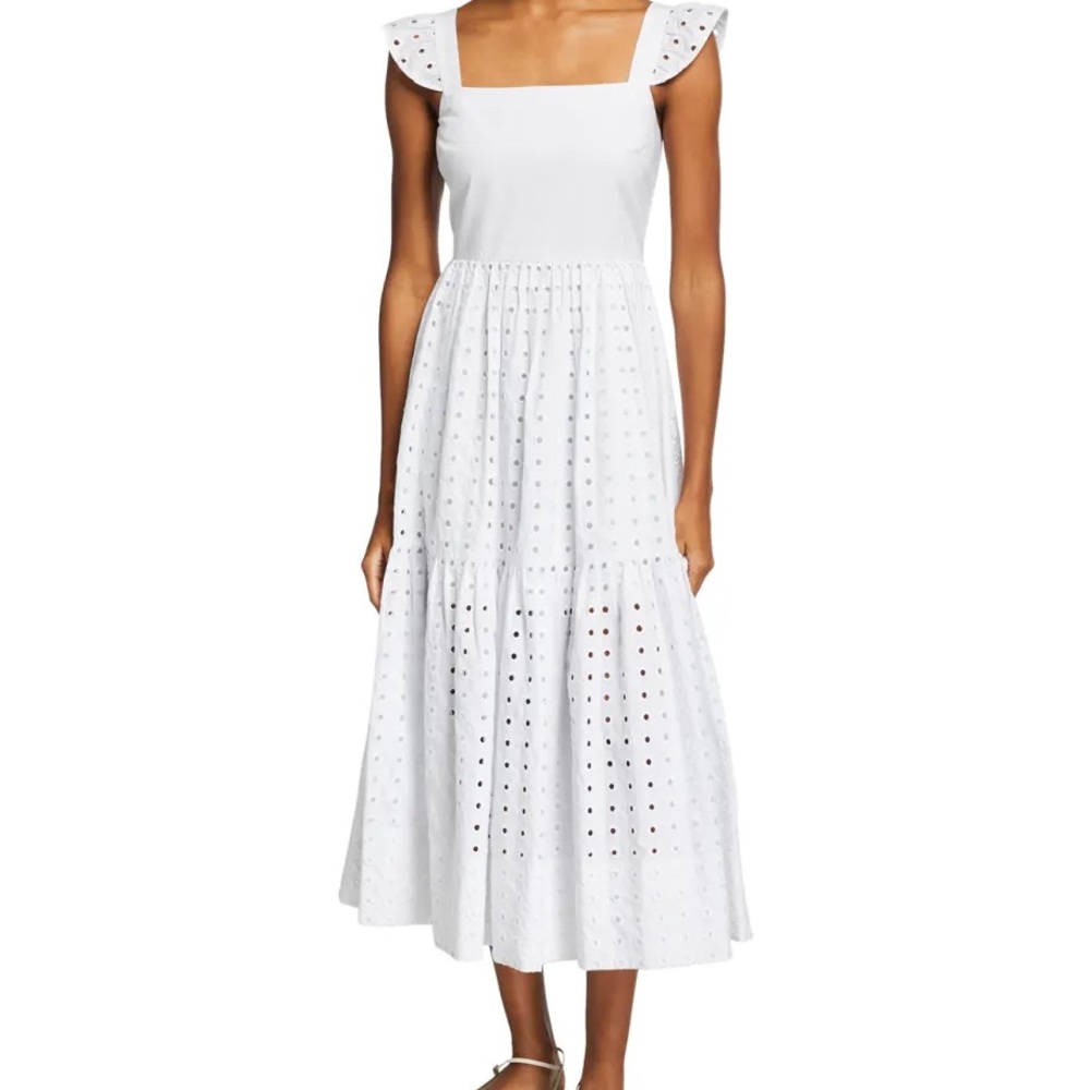 Tanya Taylor eyelet maxi dress